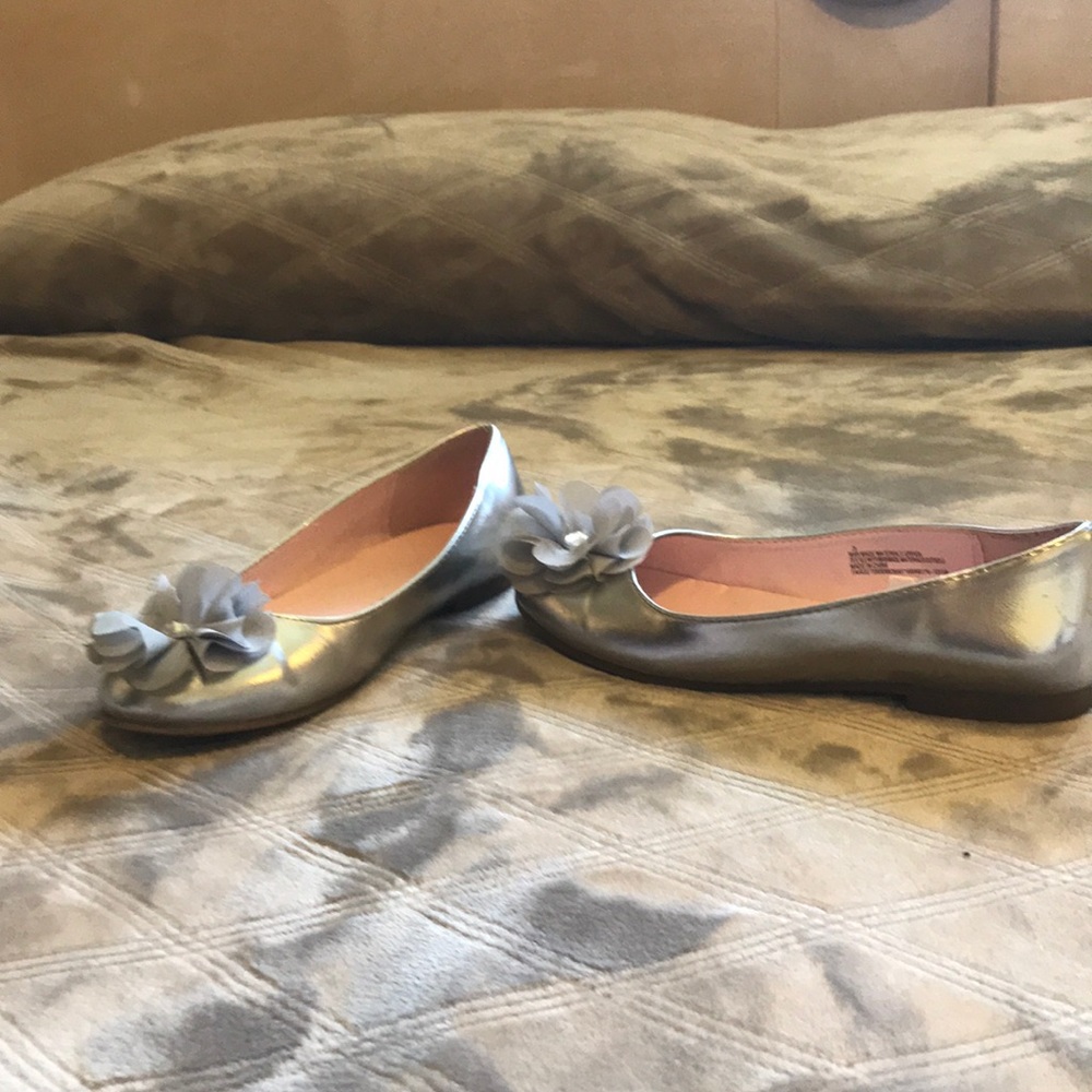 Silver shoes
